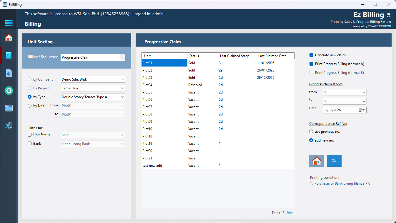 Reports & Listings